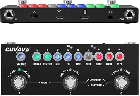 Fuzz Single Effect True Bypass For Electric Guitar Overdrive (without power supply) in Kuwait