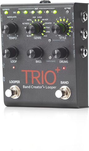DigiTech Trio+ Band Creator + Looper w/ FS3X Footswitch, 4 Cables, and Power Supply in Saudi Arabia