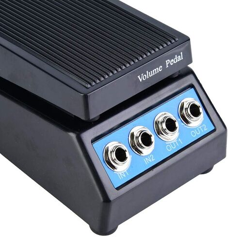 Guitar Pedal,Daphon DF1511A Guitar Stereo Volume Pedal DJ Guitar Effect Pedal Dual Input & Output. in Saudi Arabia
