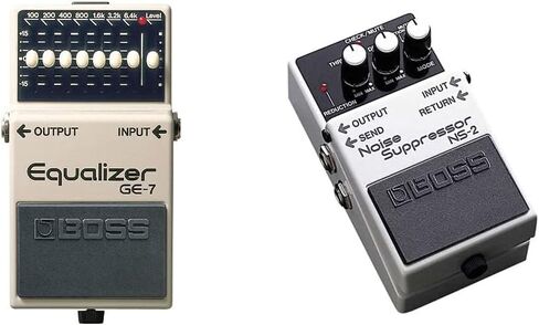 Boss GE-7 7-band EQ Pedal & NS-2 Noise Suppressor Pedal in Saudi Arabia