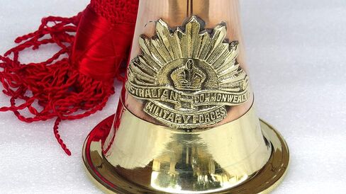 بوق إشارة الأوامر من النحاس والنحاس 26.6 سم مع حبل مربوط جميل in Kuwait