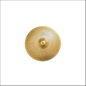 Low Volume 6" Splash Cymbal, 6 inches Practice Splash Cymbal, Quiet Splash Cymbal (Silver)