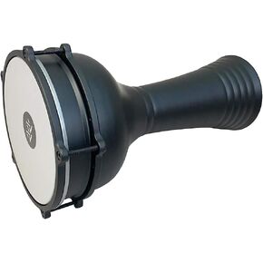 ZAZA Percussion 16'' Length Aluminum Darbuka, 8" Tunable Synthetic Head Turkish Doumbek Drum (Red) in Saudi Arabia
