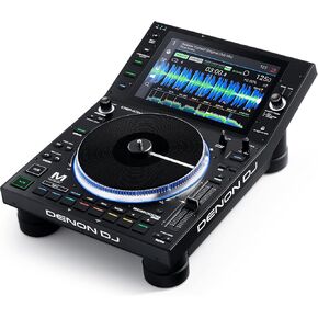 Denon DJ SC6000M PRIME - مشغل وسائط DJ مستقل مع طبق مزود بمحرك، وبث موسيقى WiFi وشاشة لمس مقاس 10.1 بوصة in Kuwait