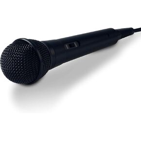 Singsation Dynamic Microphone with 6' Cord, Lightweight, No Batteries Required, Plug and Play Accessory, Designed for SPKA30/SPKA700 Karaoke Machines in Kuwait