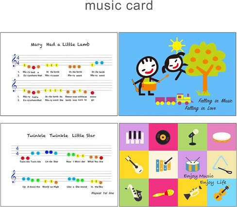 MUSICUBE Xylophone for Kids Wooden Xylophone with Mallets Orff Music Instrument for Educational Preschool Learning Baby Percussion Kit Professional Tuning Gift Choice for Children in Saudi Arabia