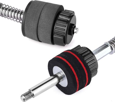 Facmogu Red Hat Stack Cymbal Stacker, Crasher Stacker for Drum Kit Accessories, Double-Braced Hi-Hat Cymbal Clutch for Standard Cymbal Jazz Drum Parts Accessories with Quick Set Nut in Saudi Arabia