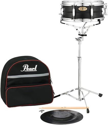 Pearl 32 Note Glockenspiel Bell Kit Student Educational Percussion Kit with Tunable Practice Pad, Rolling Carrying Case, Sticks and Mallets (PK910C) in Saudi Arabia