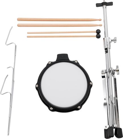 Pearl 32 Note Glockenspiel Bell Kit Student Educational Percussion Kit with Tunable Practice Pad, Rolling Carrying Case, Sticks and Mallets (PK910C) in Kuwait