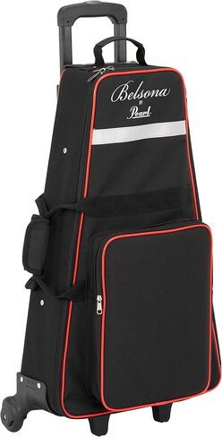 Pearl 32 Note Glockenspiel Bell Kit Student Educational Percussion Kit with Tunable Practice Pad, Rolling Carrying Case, Sticks and Mallets (PK910C) in Kuwait