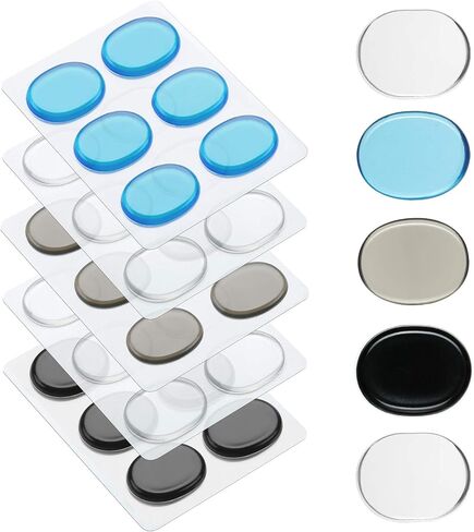 30 Pieces Drum Dampeners Gels Silicone Gel Pads Soft Drum Dampeners for Drums Cymbals Tone Control, 30 Pieces, Color Set 1 in Saudi Arabia