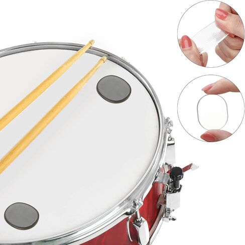 30 Pieces Drum Dampeners Gels Silicone Gel Pads Soft Drum Dampeners for Drums Cymbals Tone Control, 30 Pieces, Color Set 1 in Saudi Arabia