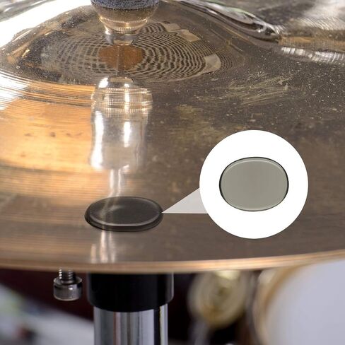 30 Pieces Drum Dampeners Gels Silicone Gel Pads Soft Drum Dampeners for Drums Cymbals Tone Control, 30 Pieces, Color Set 1 in Saudi Arabia