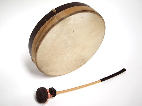 Frame Drum, 10", with Beater in Kuwait