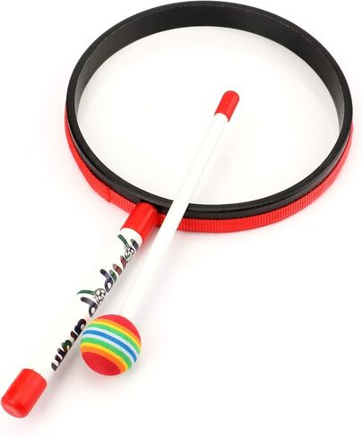 أداة إيقاع للأطفال من Foraineam ، طبل يد مصاصات - قطر 20.32 سم in Kuwait