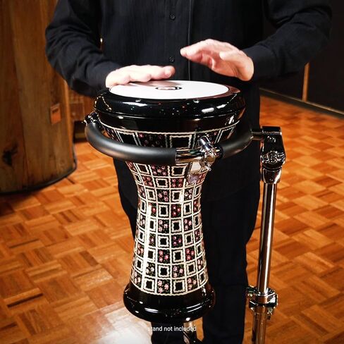 Meinl Percussion Aluminum Doumbek Egyptian Goblet Drum, Hand Engraved — Made in Turkey — Synthetic Head, 2-Year Warranty (HE-2018) in Kuwait