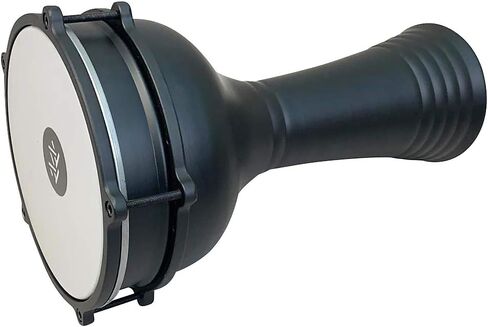 ZAZA Percussion 16'' Length Aluminum Darbuka, 8" Tunable Synthetic Head Turkish Doumbek Drum (Red) in Kuwait