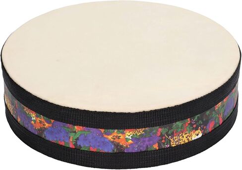 Hand Drum, Good Structure Exquisite Beautiful Ocean Drum Long Service Life Number Patterns Unique Design for Ornaments for Toy in Kuwait