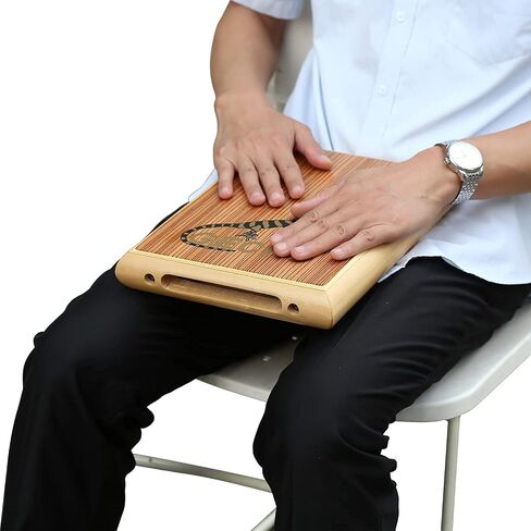 GECKO Travel Cajon Box Drum Wooden Percussion Box Musical Instrument Cajon Box Drum Basic Box Drum with Adjustable Strings Carrying Bag in Saudi Arabia