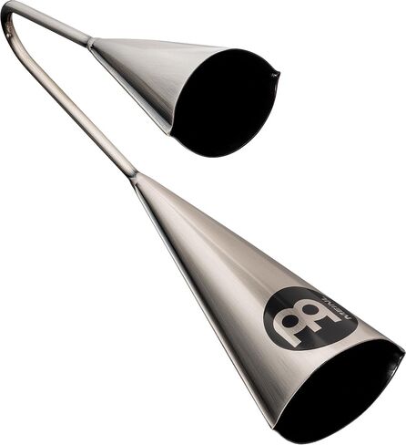 Meinl Percussion Agogo Bell Traditional Instrument for Samba and Latin Music — NOT Made in China — Handheld, 2-Year Warranty (STBAG2) in Saudi Arabia