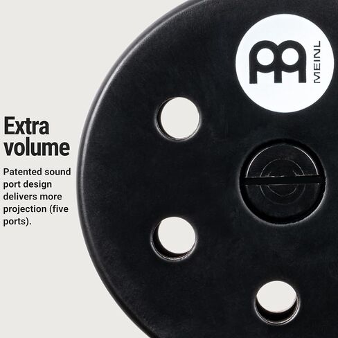 جهاز Meinl Percussion Turbo Cabasa مع منافذ صوت لإسقاط إضافي وأسطوانة من الفولاذ المقاوم للصدأ، ضمان لمدة عامين، صغير (CA5BK-S) in Kuwait
