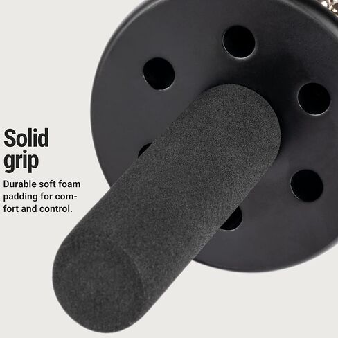 جهاز Meinl Percussion Turbo Cabasa مع منافذ صوت لإسقاط إضافي وأسطوانة من الفولاذ المقاوم للصدأ، ضمان لمدة عامين، صغير (CA5BK-S) in Kuwait