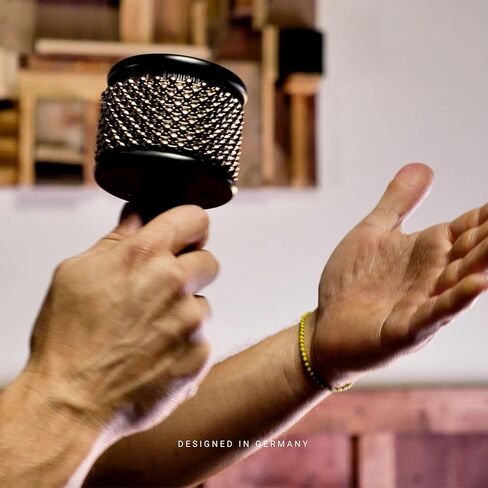 جهاز Meinl Percussion Turbo Cabasa مع منافذ صوت لإسقاط إضافي وأسطوانة من الفولاذ المقاوم للصدأ، ضمان لمدة عامين، صغير (CA5BK-S) in Kuwait