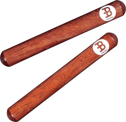 أعواد الآلات الموسيقية Meinl Percussion Select Hardwood Claves - غير مصنوعة في الصين - للعيش والاستوديو والفصول الدراسية، ضمان لمدة عامين (CL1RW) in Kuwait