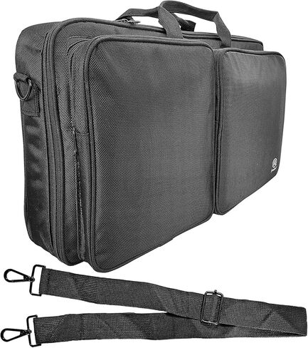 AxcessAbles DDJ-FLX4 Controller Case | DDJ-REV1 Gig Bag | Compact DJ Controller Padded Carry Case with Shoulder Strap | Designed in USA | Compatible with Pioneer DJ DDJ-REV1, DDJ 400, FLX4 in Kuwait