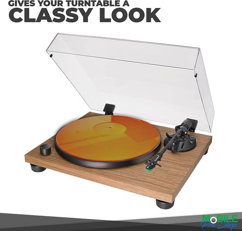 Acrylic Turntable Mat-Platter Vinyl Slipmat for 12 Inches LP Players-Reduced Noise & Improves Sound Quality & Provides Tighter Bass-Anti Static Record Player Mat. in Kuwait