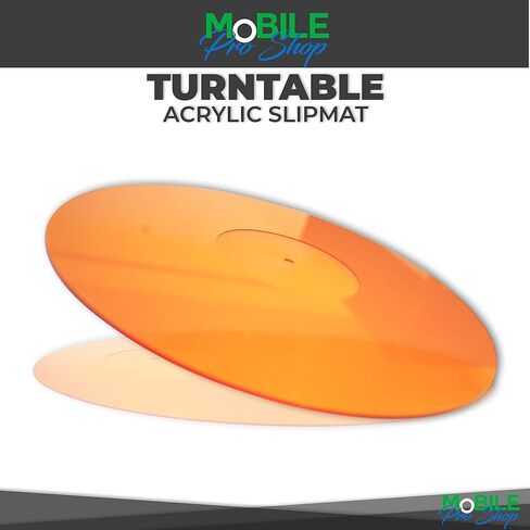 Acrylic Turntable Mat-Platter Vinyl Slipmat for 12 Inches LP Players-Reduced Noise & Improves Sound Quality & Provides Tighter Bass-Anti Static Record Player Mat. in Kuwait