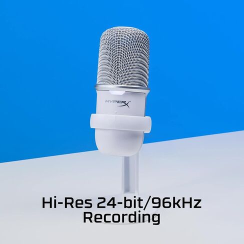 HyperX SoloCast – USB Condenser Gaming Microphone, for PC, PS4, PS5 and Mac, Tap-to-Mute Sensor, Cardioid Polar Pattern, great for Streaming, Podcasts, Twitch, YouTube, Discord in Saudi Arabia