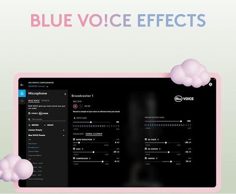 ميكروفون Blue Yeti USB للكمبيوتر الشخصي، وأجهزة Mac، والألعاب، والتسجيل، والبث، والبودكاست، والاستوديو وميكروفون مكثف للكمبيوتر مع تأثيرات VO!CE الزرقاء، و4 أنماط التقاط، والتوصيل والتشغيل - تعتيم in Kuwait