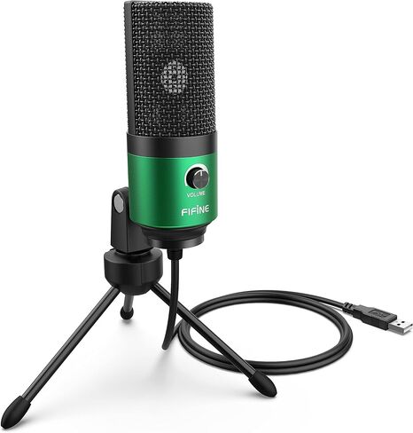 FIFINE K669B USB Microphone, Condenser Recording Mic for Vocals, Meeting in Kuwait