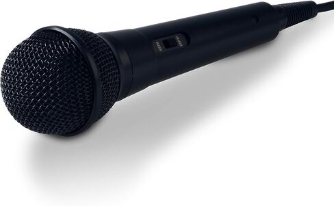 Singsation Dynamic Microphone with 6' Cord, Lightweight, No Batteries Required, Plug and Play Accessory, Designed for SPKA30/SPKA700 Karaoke Machines in Kuwait