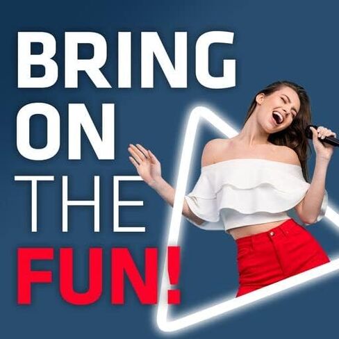 Singsation Dynamic Microphone with 6' Cord, Lightweight, No Batteries Required, Plug and Play Accessory, Designed for SPKA30/SPKA700 Karaoke Machines in Kuwait