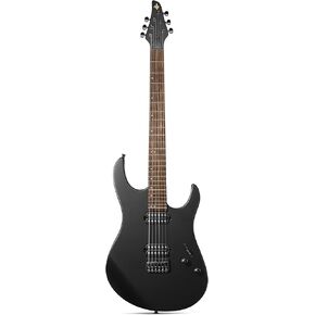 Donner Solid Body Electric Guitar, Matte Finish 39 Inch Metal Electric Guitar Beginner Kits with Bag, Strings, Strap, Cable, Strings Dampener for Rock Music Lover, DMT-100 (Matte Black)