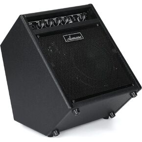Asmuse Electric Drum Amp, Portable 25W Practice Drum Amplifier Speaker with AUX Input, Volume, Treble, and Middle Controls in Saudi Arabia