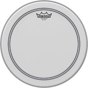 Remo P31122-C2 Coated Powerstroke 3 Bass Drum Head (22-Inch) - White Falam Patch in Saudi Arabia