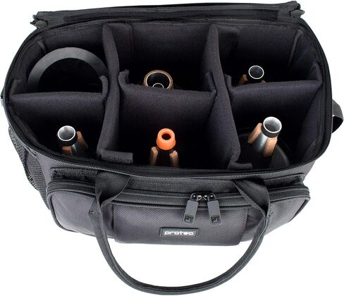 Protec Trumpet Double Mute Bag with Moduar Walls & Mute Holder (Model M410) Black in Kuwait
