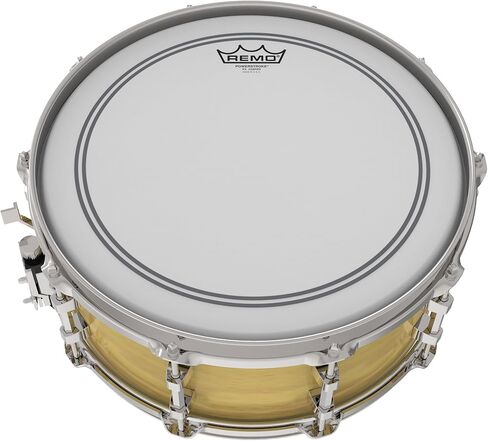 Remo P31122-C2 Coated Powerstroke 3 Bass Drum Head (22-Inch) - White Falam Patch in Saudi Arabia