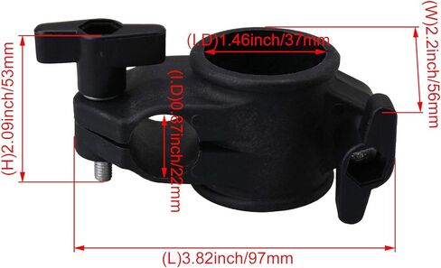 مجموعة ادوات الطبول الالكترونية مقاس 22 ملم مع مشبك تثبيت لملحقات الطبل in Kuwait