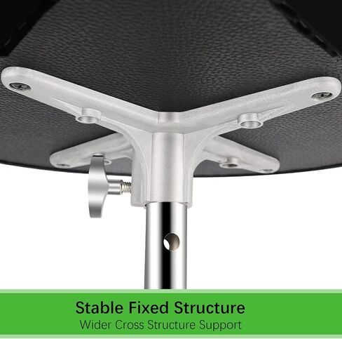 EASTROCK Drum Throne Drum Seat Height Adjustable,Rotatable Padded Drum Stools Motorcycle Style Drum Chair with Anti-Slip Feet for Drummers,Adult in Saudi Arabia