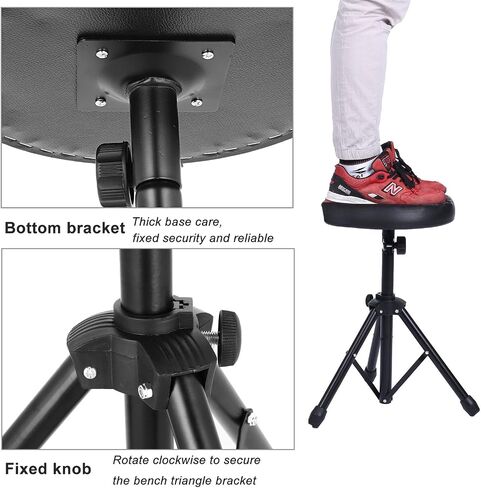 Anfan Universal Drum Throne Adjustable Padded Drum Stool with Anti-Slip Feet for Adults and Kids in Saudi Arabia