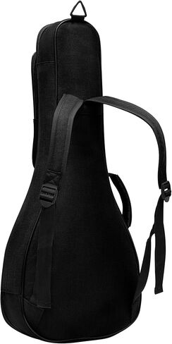 شنطة مندولين من ديفيزر، مقاس 0.5 انش، مبطنة سميكة ومقابض من بلاستيك ايه بي اس، شنطة ماندولين مقاس 28 انش مع اعواد بلون اسود (اسود) in Kuwait