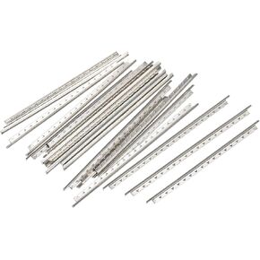 MECCANIXITY الغيتار الكلاسيكي الحنق سلك الغيتار فريتس 19 الحنق 2.2mm لهجة الذهب لاستبدال لوحة الأصابع الغيتار، حزمة من 19