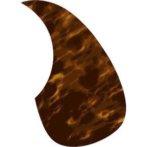 Golden Gate Acoustic Guitar Pickguard (F-4013) Small in Saudi Arabia