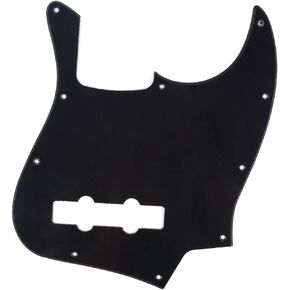 Musiclily 10 فتحات Jazz Bass Pickguard J Bass لوحة خدش لـ 4 سلسلة الولايات المتحدة الأمريكية / المكسيكي الحاجز الأمريكي القياسي لموسيقى الجاز Bass الطراز الحديث، غلاف سلحفاة 4 طبقات in Kuwait