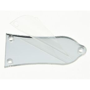 KAISH 2 Ply White/Black Blank Guitar Truss Rod Cover 3 Hole for Epiphone Style Les Paul LP