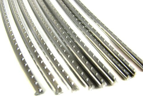 Stainless Steel fret wire for Guitars and More - Medium/Highest Gauge - Six Feet - Beautiful and Durable! in Saudi Arabia